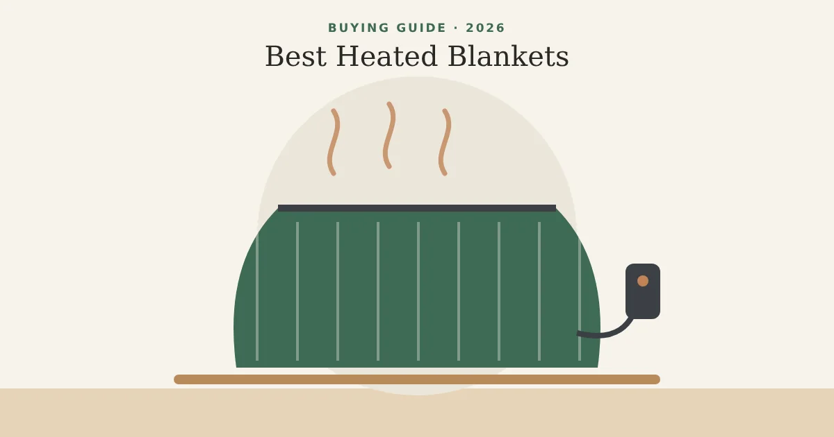 Illustration for 3 Best Heated Blankets and Throws for Winter 2026