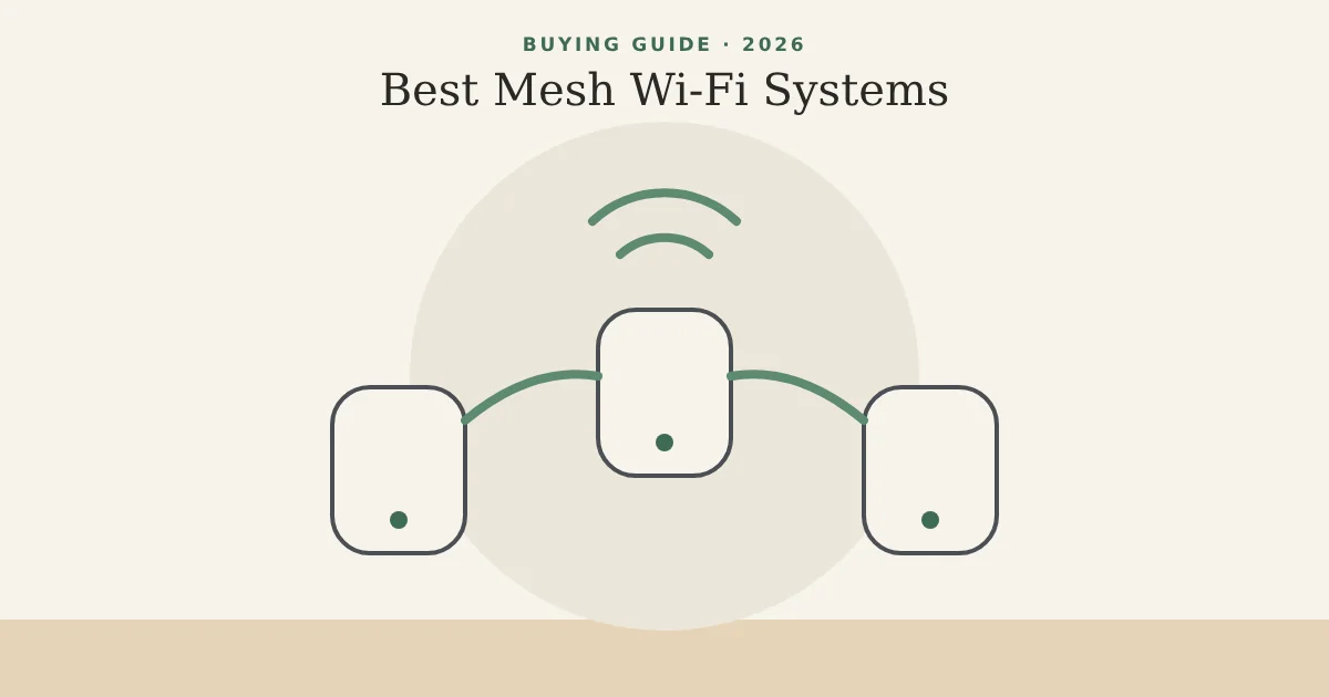 Illustration for 7 Best Mesh Wi-Fi Systems in 2026 for Every Home Size and Budget