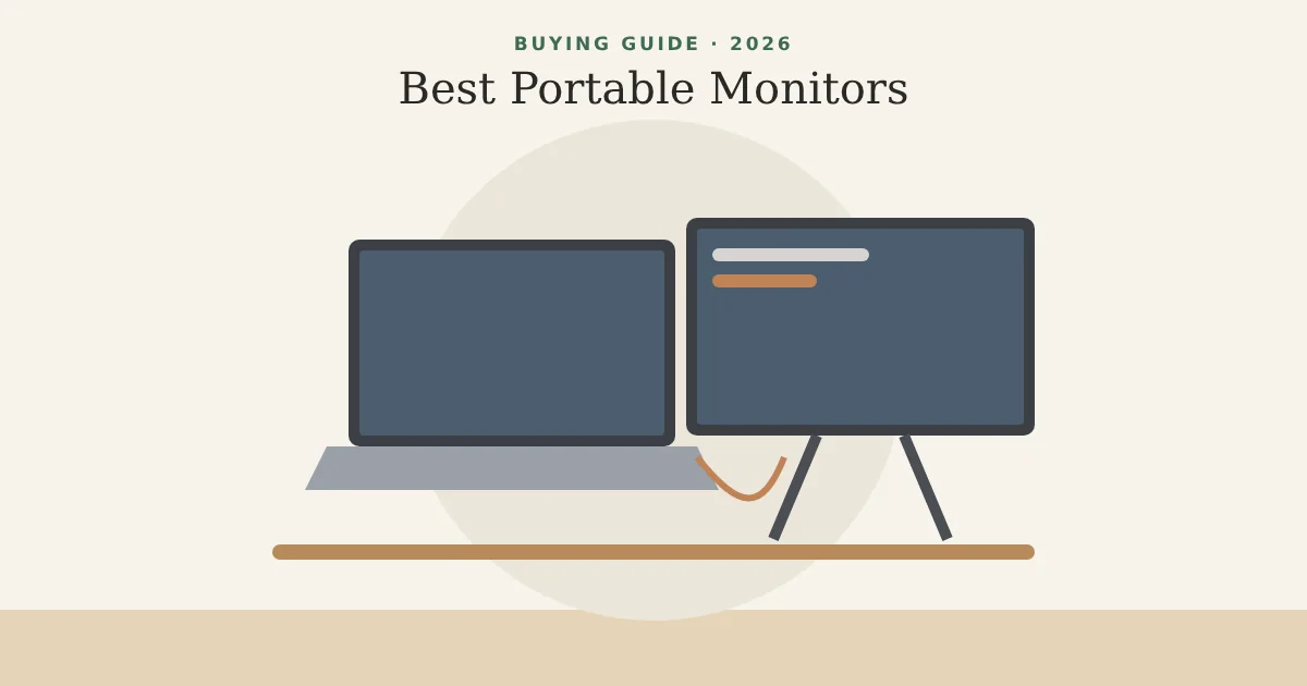 Illustration for 4 Best Portable Monitors for Laptops in 2026 (Work Anywhere)