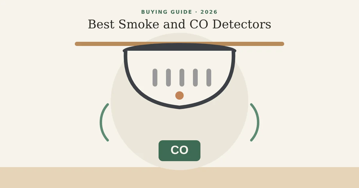 Illustration for 4 Best Smoke and Carbon Monoxide Detectors for 2026 (After Nest Protect)