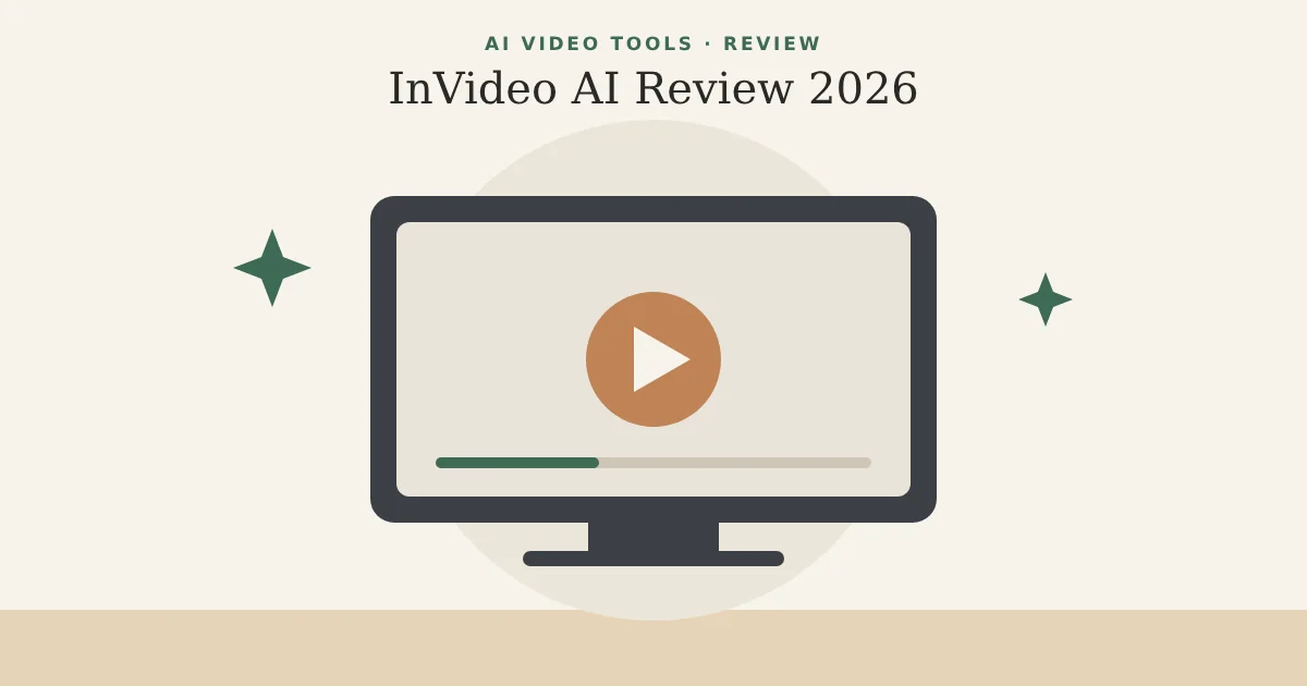 Illustration for InVideo AI Review 2026: Is It Worth It for Faceless Videos?