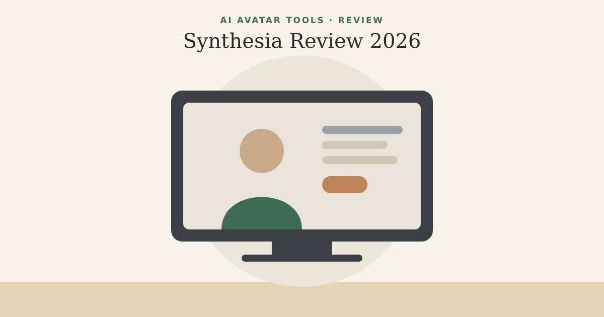 Illustration for Synthesia Review 2026: Is It Worth It for Training and Business Videos?